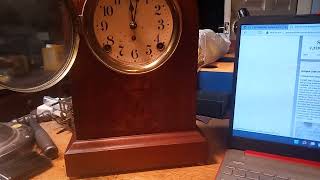 Seth Thomas clock with 89C movement. Prospect #3 made in 1913