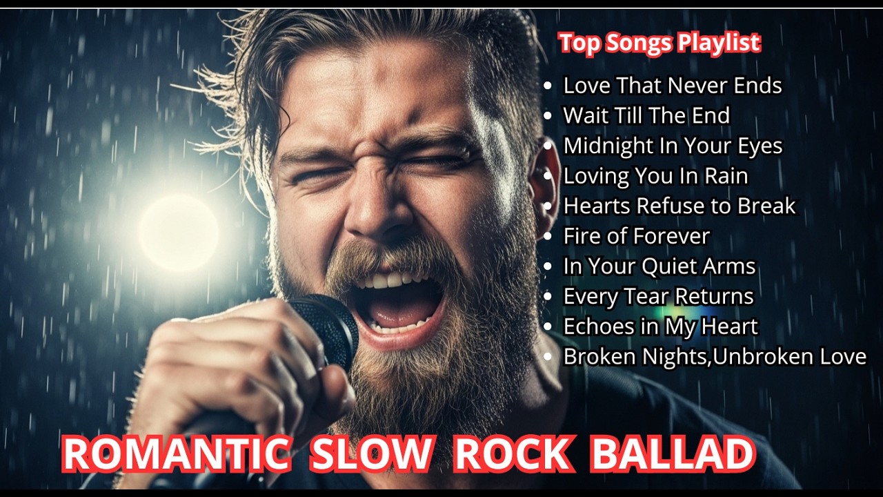 Powerful Emotional Singing 🎸|💖 Slow Rock Love Song