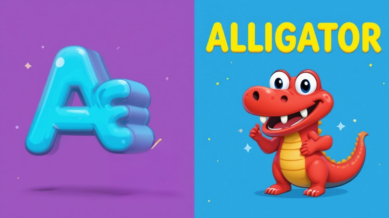 ABC Song with Animals | A to Z Animal Phonics Song for Kids | Learn ...