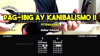 Download Lagu Pag-Ibig Ay Kanibalismo II - fitterkarma | Easy Guitar Tutorial For Beginners (CHORDS \u0026 LYRICS) MP3