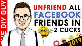How To Unfriend All Facebook Friends At Once In 2019 - 2 Easy Clicks screenshot 4