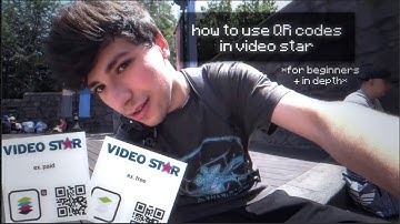 how to use QR codes/presets on Video Star 🧇