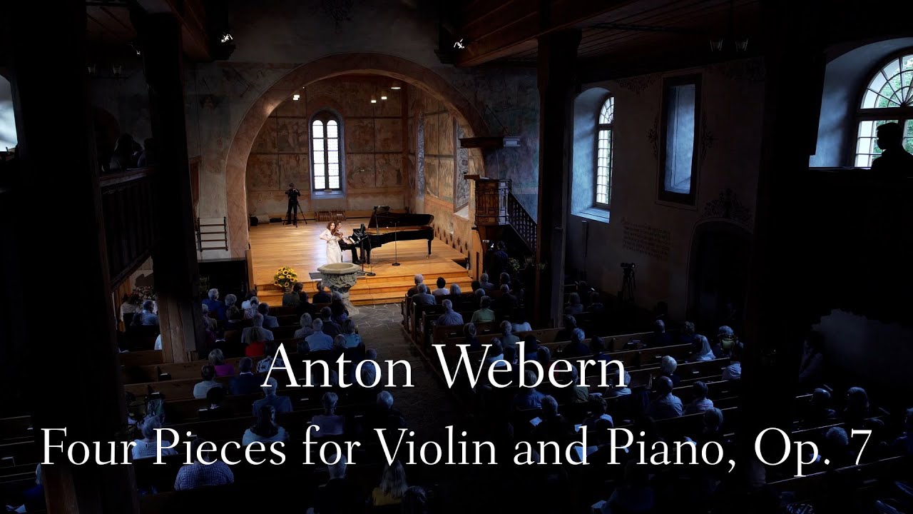 Patricia Kopatchinskaja & Joonas Ahonen | Anton Webern : Four Pieces for Violin and Piano, Op. 7 Patricia Kopatchinskaja & Joonas Ahonen | Anton Webern : Four Pieces for Violin and Piano, Op. 7