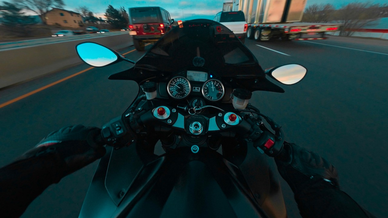 The best time to ride...