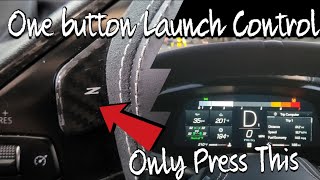 Simple Launch Control using one button for Corvette C8