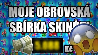 MOJE OBROVSKÁ SBÍRKA SKINŮ!!! 🤩😱 (+ Jejich hodnota 😳💸)