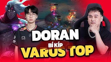 DORAN PICK VARUS AP ĐI TOP HỦY DIỆT RANK HÀN | LING CAO THỦ REACTION