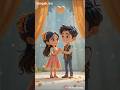 A boy and a girl fell in love 😍❤️.#youtubeshorts #shorts #ai #cartoon #story #ytshorts #deepak_kvi