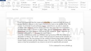 Use a macro to record only the change of the left and right margin of the page in 2,6. Save the...