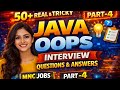 50+ Real Tricky Java OOPS Interview Questions &amp; Answers | MNC Level Part-4 Explained in Tamil