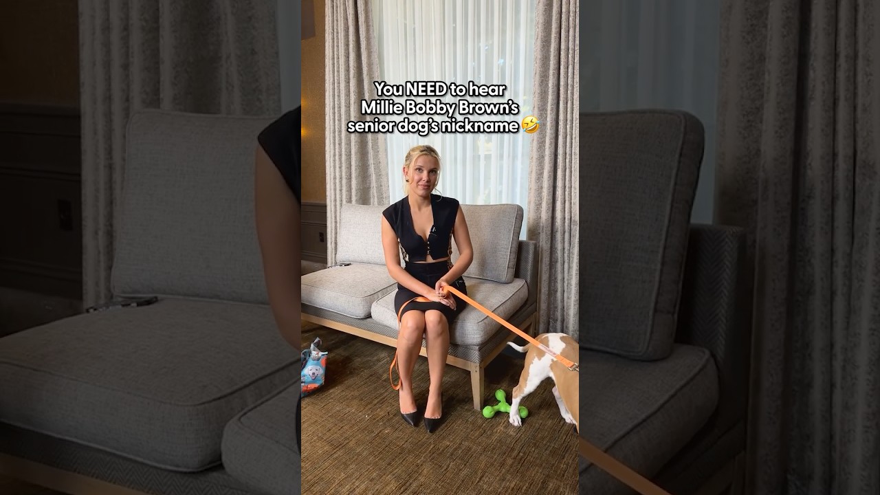 Millie Bobby Brown Shares Her Pets Cutest Nicknames | The Dodo