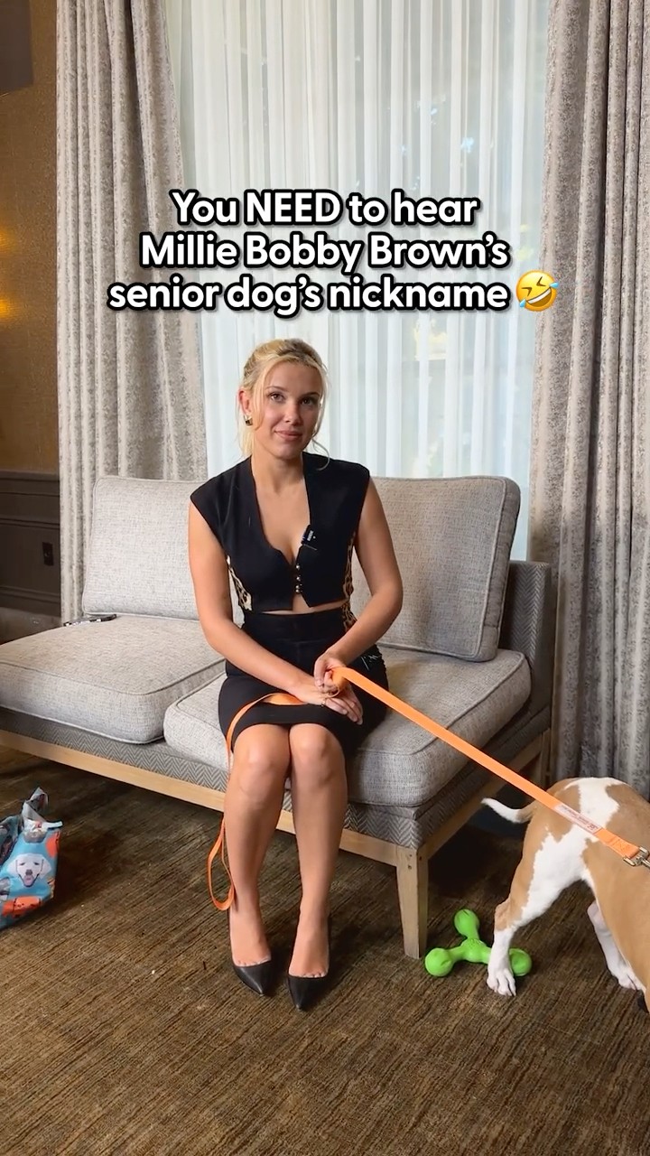 Millie Bobby Brown Shares Her Pets Cutest Nicknames | The Dodo
