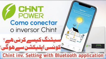 Chint ongrid inverter settings || application Configuration || chint power solar inverter settings