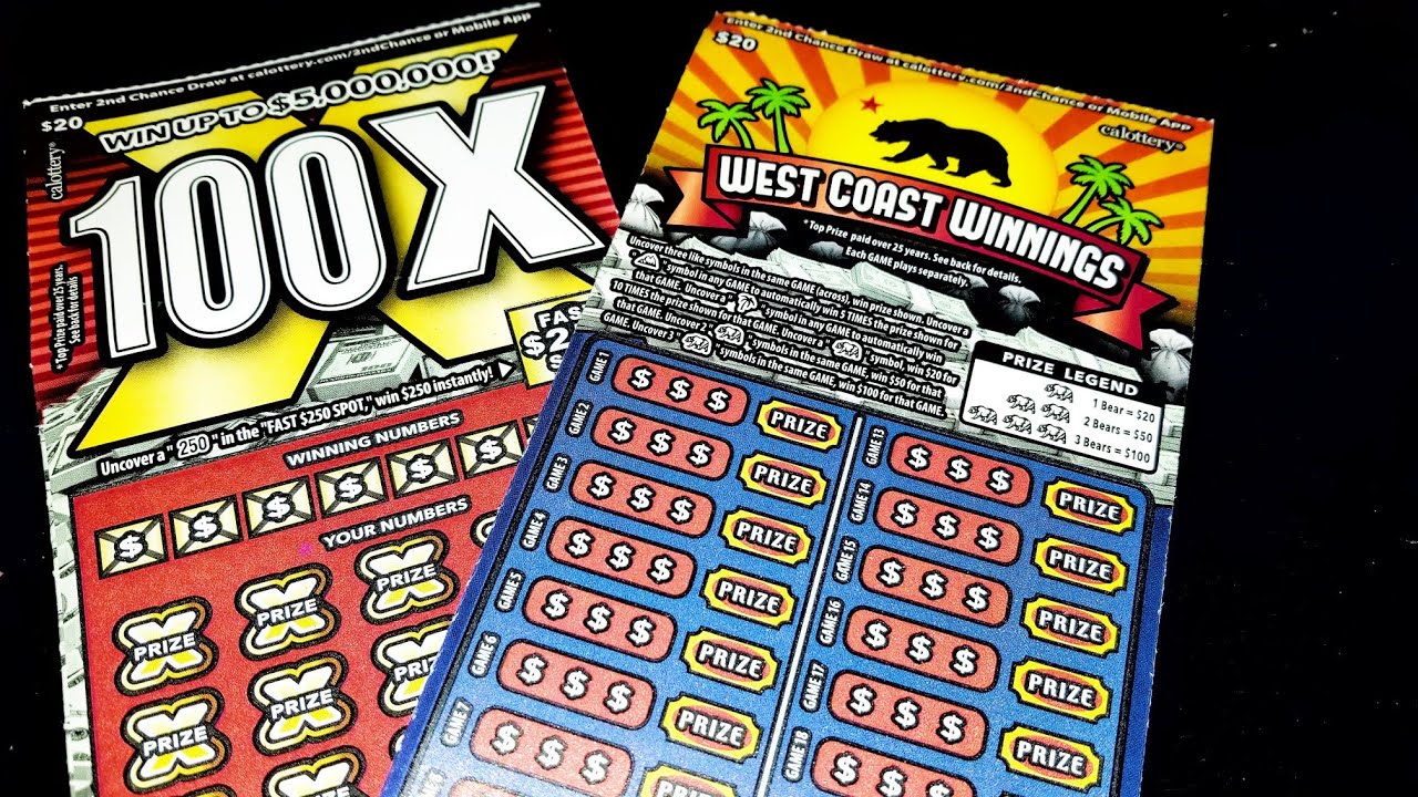 🤑100x my west Coast winnings please 🤑 California scratchers YouTube