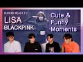 Korean React To BLACKPINK LISA Cute And Funny Moments