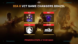Team Leveling 0x1 Revoada | VCT Game Changers Brazil - Etapa 1 (Dia 6)