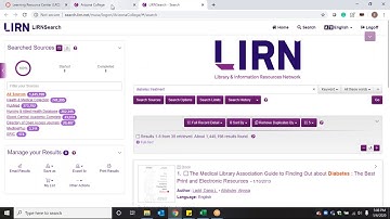 LIRN Library Training