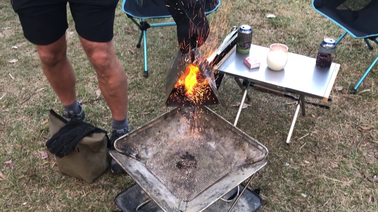 Uniflame Charcoal Starter Review from Drifta YouTube