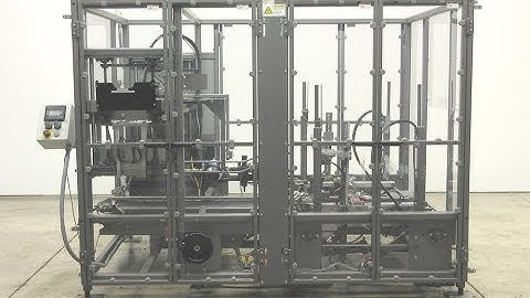 Pearson Model UC15F Automatic Bag in Box Uncuffer and Bag Fan Fold  Closer - stock # 71701001