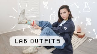 how to look cute while doing science 🌿 10 PPE-friendly #looks