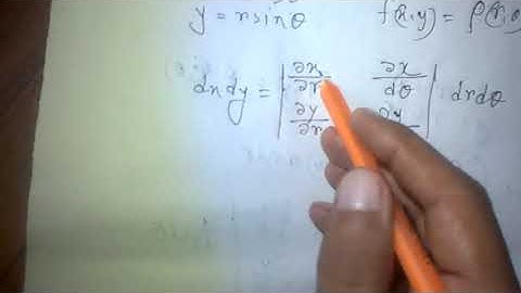 dx-dy convert into r-dr-d-theta