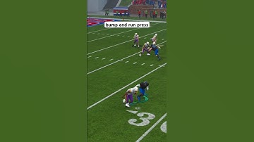How to play perfect bump and run in College Football 26 #cfb26 #tips #collegefootball26