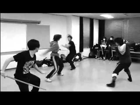 舞台HIDEYOSHI2015殺陣稽古動画