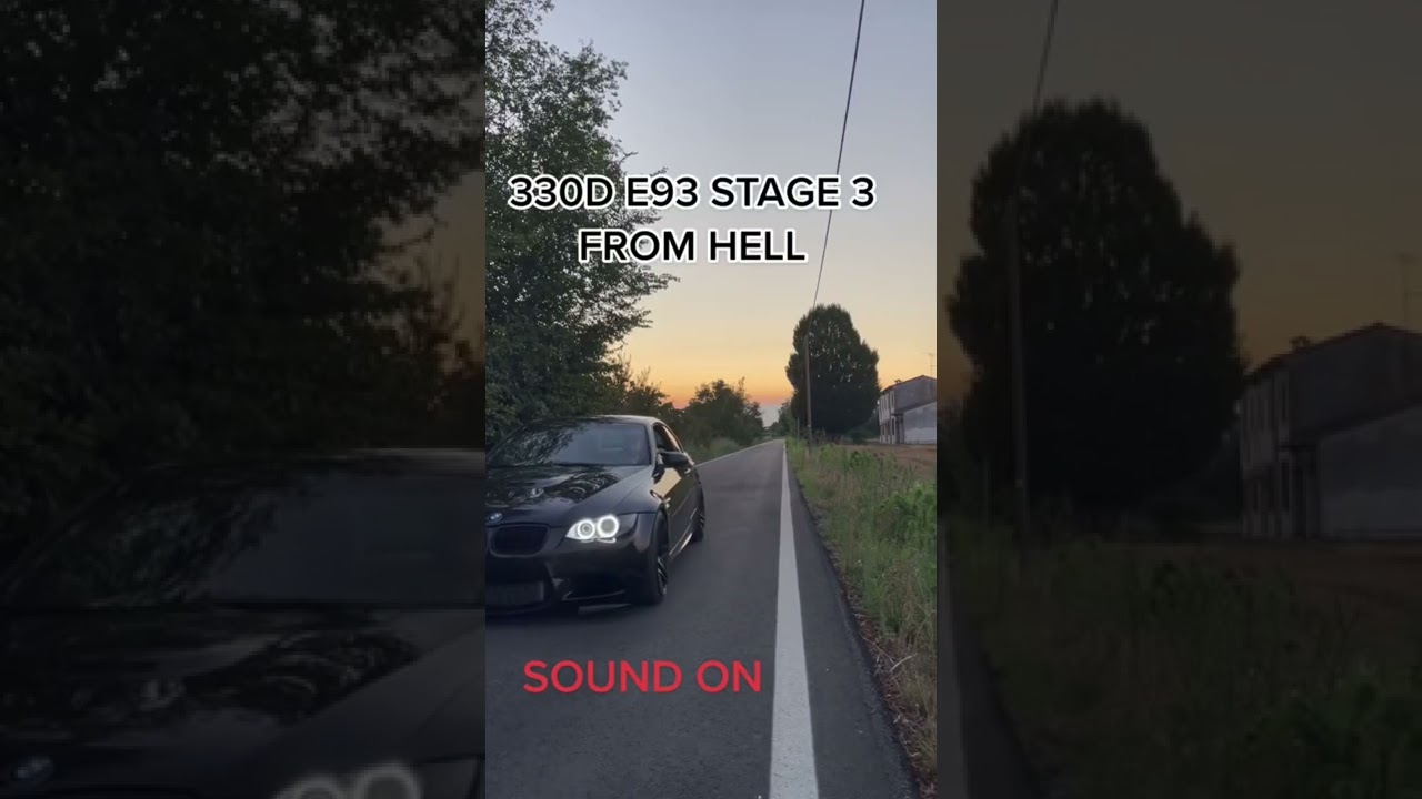 330D E93 STAGE 3 FROM HELL | BMW Turbo Sounds