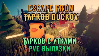 картинка: «🔥Вышел Релиз🔥» Начинаем экстракшен вылазки в мире Боевых Уток 🦆 Escape from Duckov #01