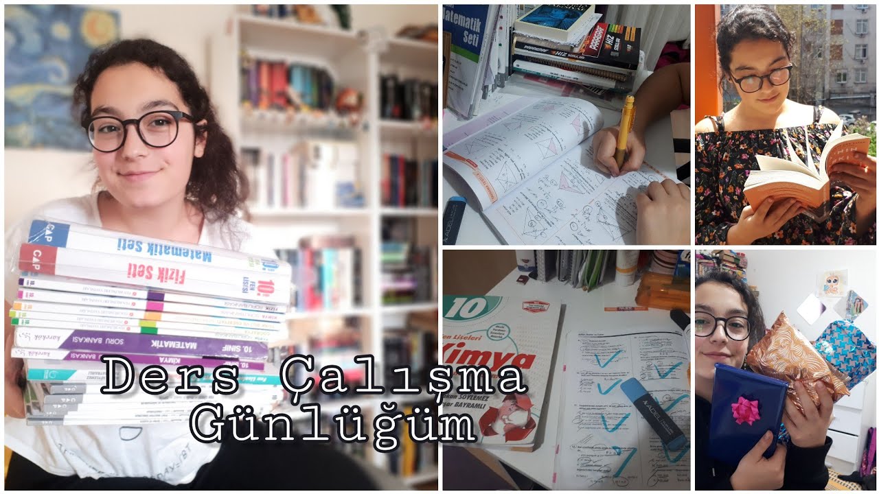 DERS ÇALIŞMA GÜNLÜĞÜM #11 || KAYNAK ÖNERİLERİ,Benimle 1 Hafta