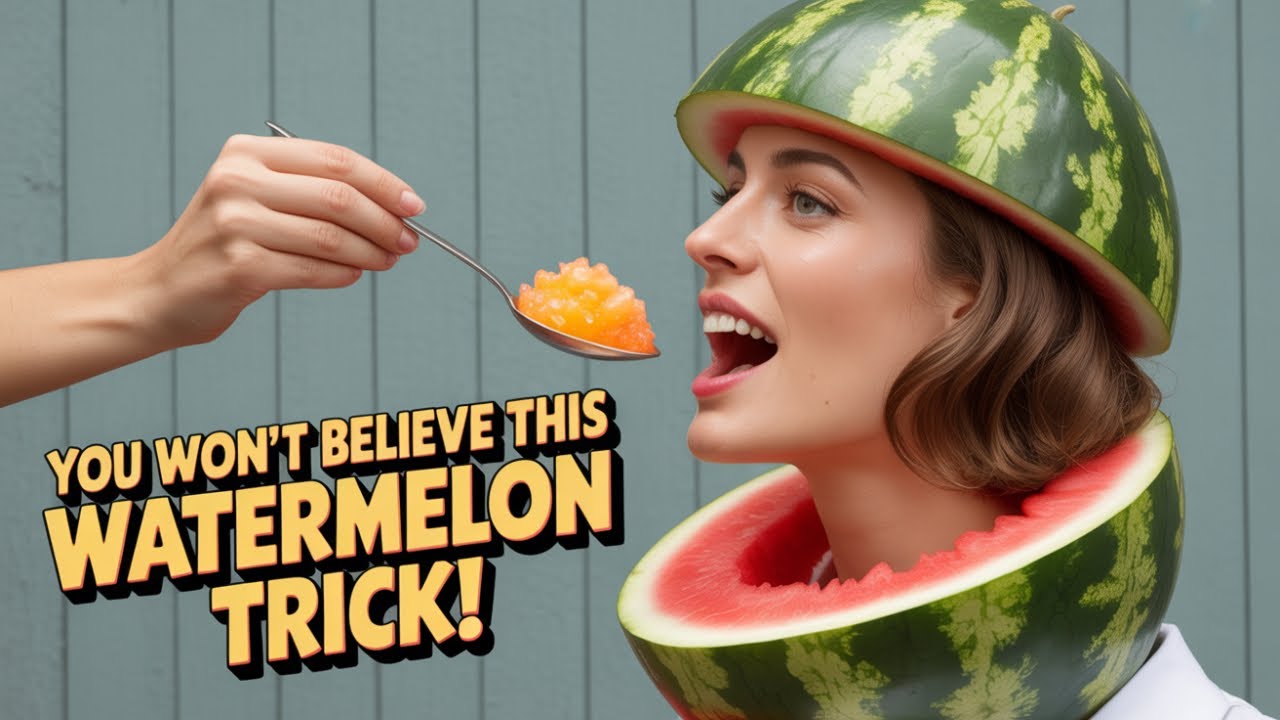 You Won't Believe This Watermelon Trick!