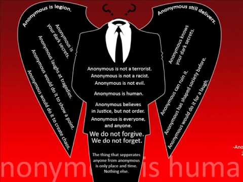 Anonymous Song – The Anonymous Occupation Alliance (Lyrics)