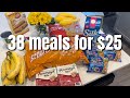 38 VEGETARIAN MEALS FOR $25 😱Extreme Budget Meal Plan That'll Save You LOTS Of Money in 2024!🎉