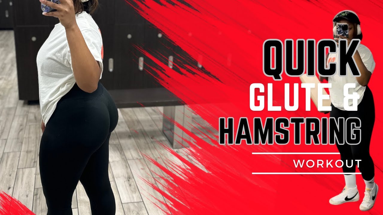 QUICK GLUTES AND HAMSTRING WORKOUT - YouTube