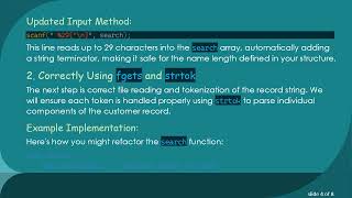 Solving the strtok Challenge: How to Properly Search and Parse Customer Records in C