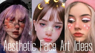 Aesthetic Face Art Ideas ✨ screenshot 3