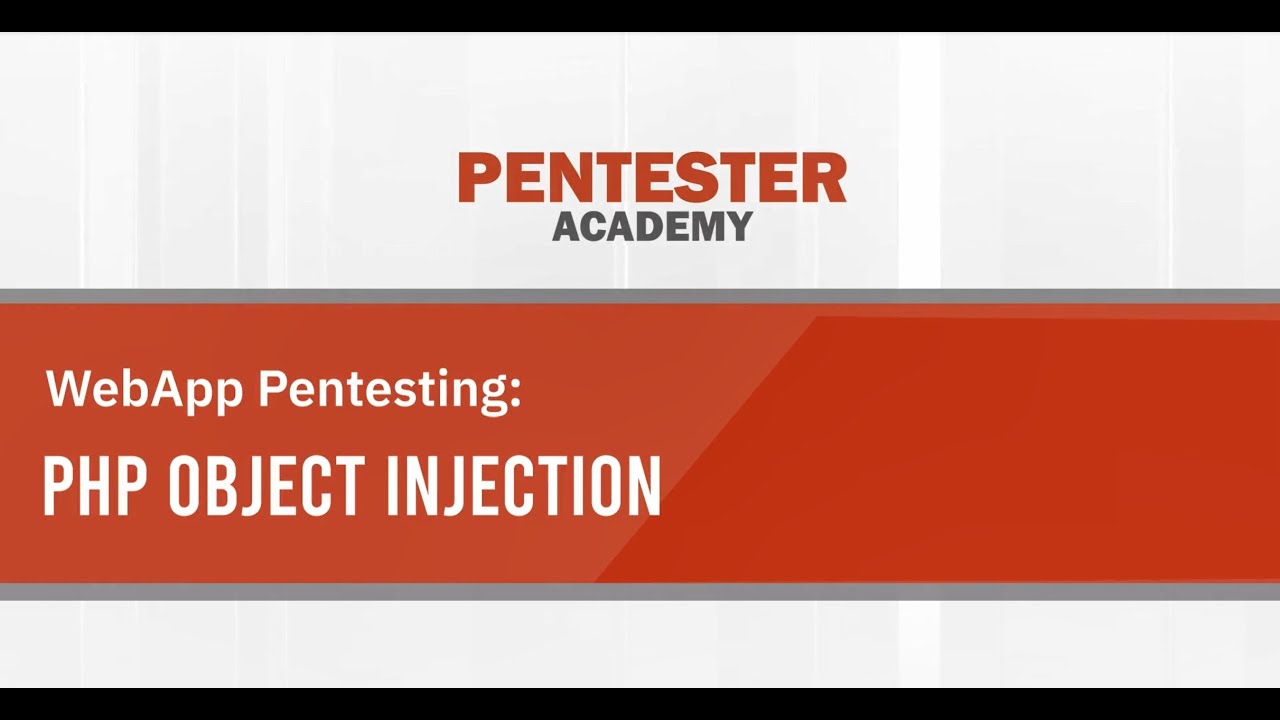 WebApp Pentesting: PHP Object Injection - YouTube