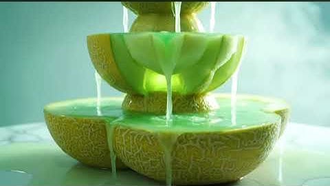 [ASMR]Which fruit water falls are you choosing #asmr #satisfying&relaxing#ai