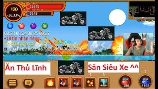 Ninja School Online | Ăn Thủ Lĩnh Làng Cổ Săn Siêu Xe Ferrari 488 ^^ Max Truâ't