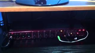 Behringer FCA 1616 - dziwna usterka ( strange fault)
