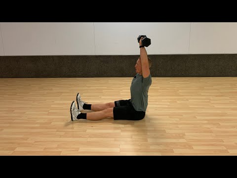 How to Dumbbell Z-Press in 2 minutes or less