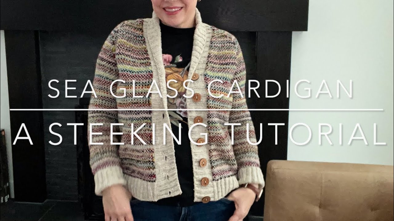 Кардиган из морского стекла: руководство по стикингу