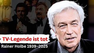 Rainer Holbe Ist Tot Abschied Von Einer Tv-Legende Mit Bewegender Geschichte
