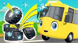 buster new tyres go buster brand new baby songs cartoons for kids little baby bum