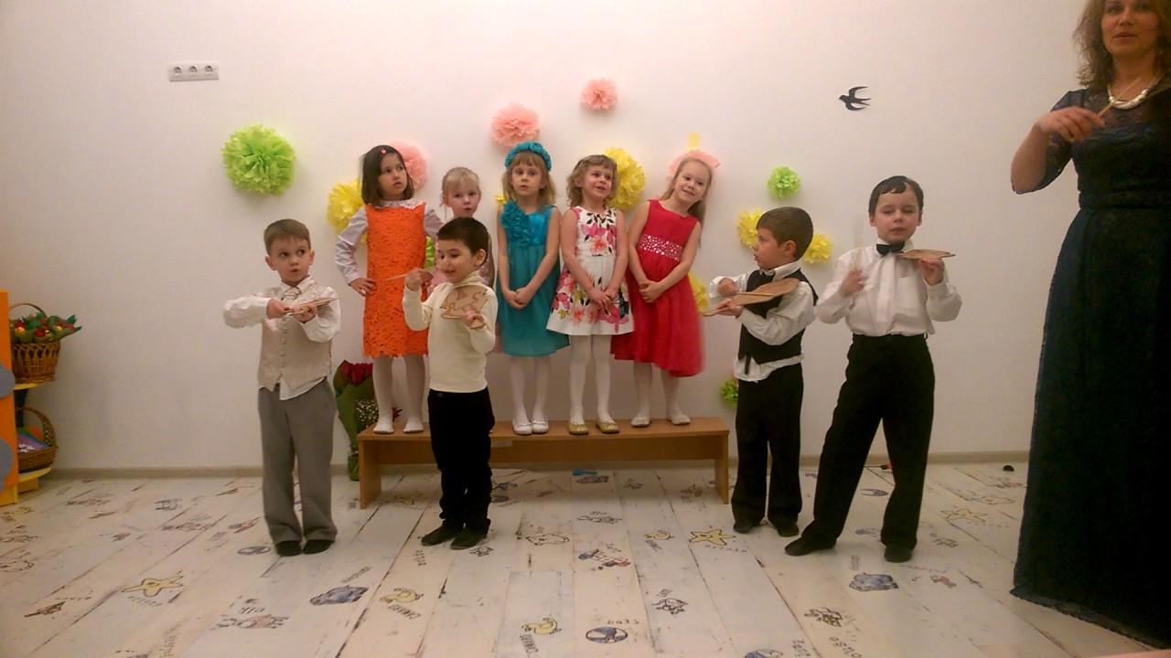 Песня про кузнечика от деток Бамбини - YouTube