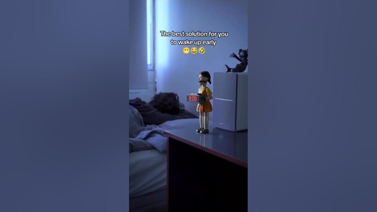 To wake up you early #coolalarmclock #alarm #wakeup
