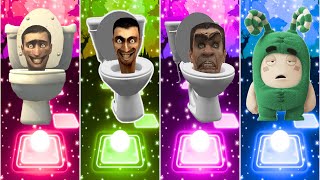 Skibidi Toilet 🆚 Skibidi Toilet 🆚 Skibidi Toilet 🆚 Oddbods Zee . Tiles Hop Duel ⚔️ 🎶 Who Is Best ?