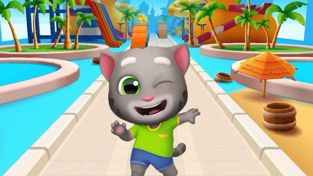 Talking Tom Gold Run But Every Few Seconds It Changes The Music