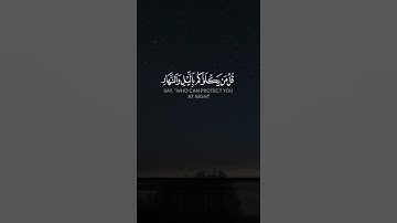 قل من يكلؤكم باليل والنهار من الرحمن - تلاوة خاشعة - حالات واتساب قران