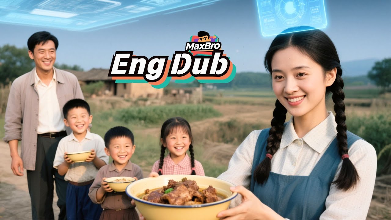 【ENG DUB】She Transmigrated Into a Famine Era Stepmom, but With a Space Full of Food!#Minidrama